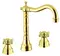 Смеситель для раковины «Migliore» Revival 19515 золото, фото №1
