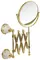 Косметическое зеркало «Migliore» Provance 17695 на стену золото, фото №1