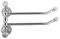 Полотенцедержатель двойной поворотный «Migliore» Cristalia 16810 на стену хром, фото №1