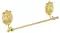Полотенцедержатель «Migliore» Cleopatra 16698 на стену золото, фото №1