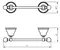 Полотенцедержатель «Migliore» Provance 17671 на стену хром, картинка №2