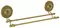 Полотенцедержатель двойной «Migliore» Montecarlo 31782 на стену бронза, фото №1