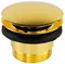 Донный клапан для раковины «Migliore» Ricambi 31775-DO универсальный с механизмом Клик-Клак золото, картинка №2