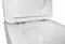 Подвесной унитаз безободковый «Loranto» Delhi 91343 белый с сиденьем дюропласт с микролифтом белое, изображение №4