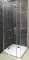 Душевой угол-ограждение «Jacob Delafon» Contra 80/80 E22T81-GA-E22FT80-GA квадратный прозрачный/хром без поддона универсальный, фото №1