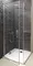 Душевой угол-ограждение «Jacob Delafon» Contra 90/90 E22T91-GA-E22FT90-GA квадратный прозрачный/хром без поддона универсальный, фото №1