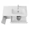 Тумба с раковиной «Belbagno» Etna 100 (101/46 BB1000ETL-R) подвесная Bianco Lucido правая, изображение №8