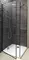 Душевой угол-ограждение «Jacob Delafon» Contra 80/90 E22T81-BL-E22FT90-BL прямоугольный прозрачный/чёрный матовый без поддона универсальный, фото №1