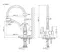 Смеситель для кухни с подключением к фильтру «Sancos» Eri SC4001MB чёрный матовый, изображение №8