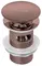 Донный клапан для раковины «WasserKRAFT» Asphe A336 с механизмом Клик-Клак розовое золото, фото №1