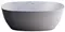 Ванна из литьевого мрамора «Астра-Форм» Атрия 160/75 с интегрированным переливом с ножками без сифона белая, картинка №2