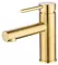 Смеситель для раковины «Caprigo» Don 53-020-BRG матовое золото, фото №1