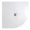 Душевой поддон «Stpool» Lite С0005793 90/90 низкий стеклопластик четверть круга White Matt без сифона, фото №1