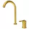 Смеситель для раковины «Remer» Atelier AL57LBG брашированное золото, фото №1