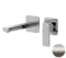 Смеситель для раковины «Remer» Absolute AU15PLXV сталь, фото №1