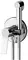 Смеситель с гигиеническим душем «Remer» Slash SL65W хром, фото №1