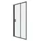 Душевая дверь «Niagara» NG-651-9AB 90/190 прозрачная/чёрный, картинка №2