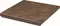 Ступень «Ceramika Paradyz» Ilario Matt. 33х33 kapinos narozna 55825 brown, фото №1