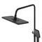 Душевая система «Grossman» Style 500.K35.05.210 чёрная матовая, фотография №7