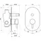 Смеситель для душа «Ravak» Espirit ES.061.00CR.O2 хром, фотография №3