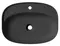 Раковина «Alice» Form Oval 60/45 чёрная матовая, картинка №2