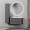 Мебель для ванной подвесная «Sancos» Folk 100 Grey soft, картинка №2 Мебель для ванной подвесная «Sancos» Folk 100 Grey soft, картинка №2