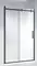 Душевая дверь «Vincea» Como-N VDS-4CN160CLB 160/195 прозрачный/чёрная, фото №1 Душевая дверь «Vincea» Como-N VDS-4CN160CLB 160/195 прозрачный/чёрная, фото №1