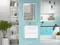 Тумба с раковиной «Misty» Бриз 60 (Breeze 60) подвесная белая, фотография №3