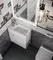 Тумба с раковиной «Kerama Marazzi» Lato 50.1 (Lato 50/27) подвесная белый глянец правая, картинка №10