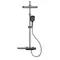 Смеситель B&W UK7023MG душевая стойка, Gunmetal · Black & White, 7023MG, фотография №3