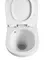 Подвесной унитаз безободковый «Agger» AT07150 белый с сиденьем дюропласт с микролифтом белое, картинка №6