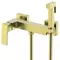 Смеситель с гигиеническим душем «Raglo» R01.51.03 матовое золото, фото №1