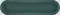 Настенная плитка «Cifre Ceramica» Oval Glossy 30x7,5 00000017203 emerald, фото №1