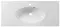 Раковина «Эстет» Вегас 100/45 литьевой мрамор белая, фото №1