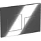 Кнопка смыва «Ceramica Nova» Balance Square CN12-002CH пластик хром глянцевая, картинка №2