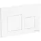 Кнопка смыва «Ceramica Nova» Balance Square CN12-002W пластик белая глянцевая, картинка №2