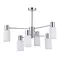 SLE1139-102-06 Светильник потолочный Хром/Белый E14 6*60W, картинка №2 SLE1139-102-06 Светильник потолочный Хром/Белый E14 6*60W, картинка №2