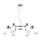 SLE1139-103-06 Светильник подвесной Хром/Белый E14 6*60W, фото №1 SLE1139-103-06 Светильник подвесной Хром/Белый E14 6*60W, фото №1