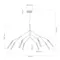 SLE1129-503-08 Светильник подвесной Белый/Белый G9 8*5W, изображение №4