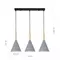 SLE1255-413-03 Светильник подвесной Черный/Серый E27 3*40W, изображение №4
