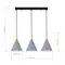 SLE1255-413-03 Светильник подвесной Черный/Серый E27 3*40W, фото №5