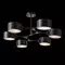 SLE183402-06 Светильник потолочный Чёрный/Чёрный E14 6*60W, фотография №7