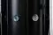 Душевая кабина «Erlit» Eclipse 100/100 низкий поддон тонированная/чёрная, зеркальная с гидромассажем и электрикой, фото №9