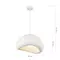 SL1522.523.01 Светильник подвесной ST-Luce белый/белый E27 1*60W, картинка №6