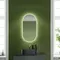 Зеркало «Sancos» Oval Led 90 с подсветкой, изображение №4