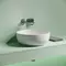 Раковина «Ceramica Nova» Taycan CN12003 38/38 фарфоровая белая, фотография №3 Раковина «Ceramica Nova» Taycan CN12003 38/38 фарфоровая белая, фотография №3