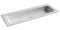 Раковина «Ceramica Nova» Grace CN7016wx 121/46 фарфоровая белая, фото №1 Раковина «Ceramica Nova» Grace CN7016wx 121/46 фарфоровая белая, фото №1