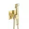 Смеситель с гигиеническим душем «Belbagno» LUC-HGN-ORO золото, фото №1