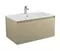 Тумба с раковиной «Art&Max» AM-Latina 80 (81) подвесная серо-бежевый матовый, фото №1