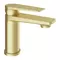 Смеситель для раковины «Aqueduto» Linha LIN0250 (M) шлифованное золото, фото №1